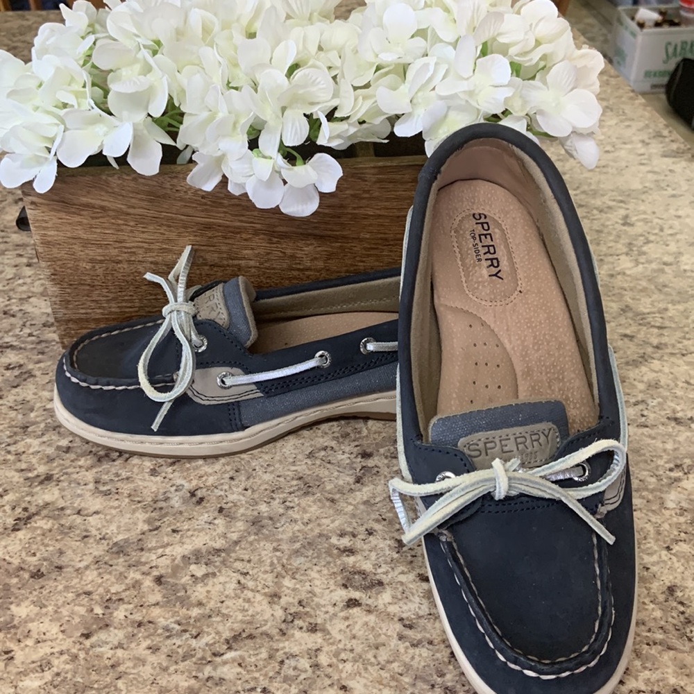 Sperry Top-Sider Blue/Silver (Size: 7M)